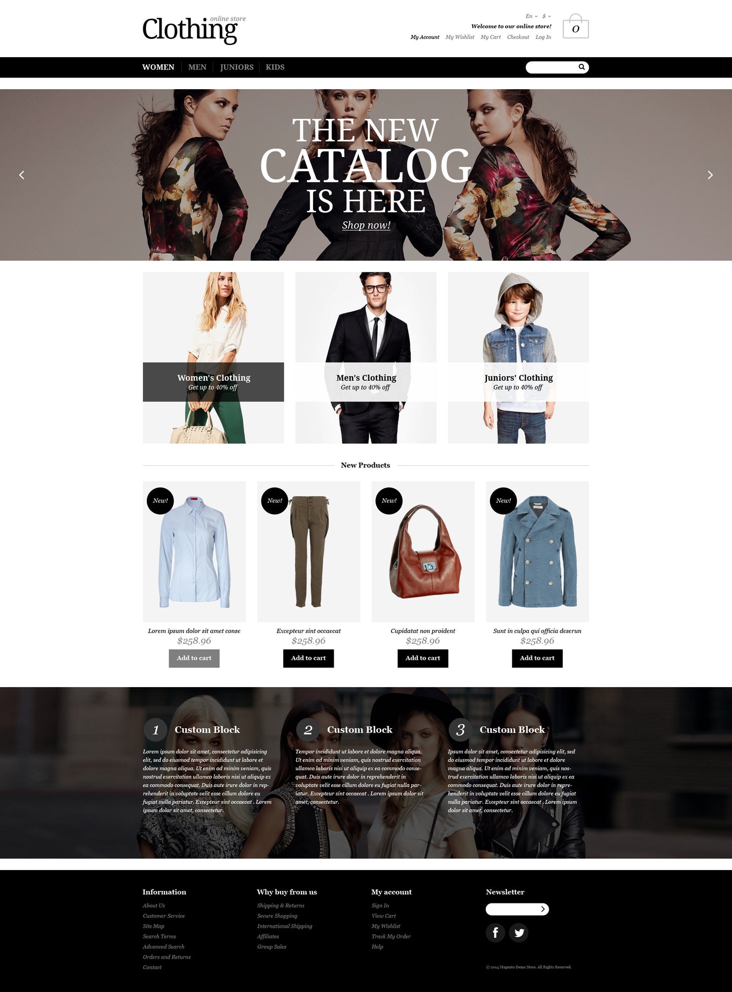 Magento Themes - GoWebBaby.Com