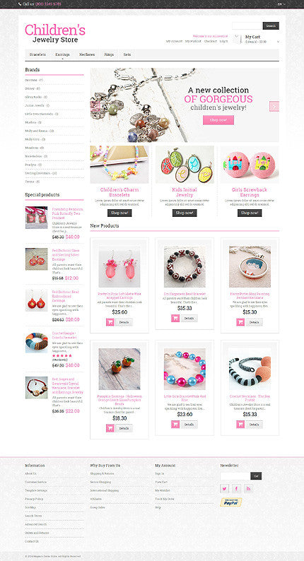 Magento Themes - GoWebBaby.Com