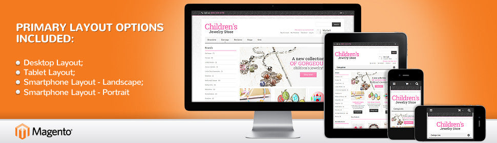 Magento Themes - GoWebBaby.Com