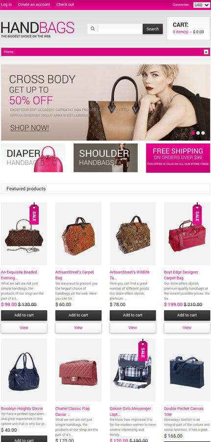 Shopify Themes - GoWebBaby.Com