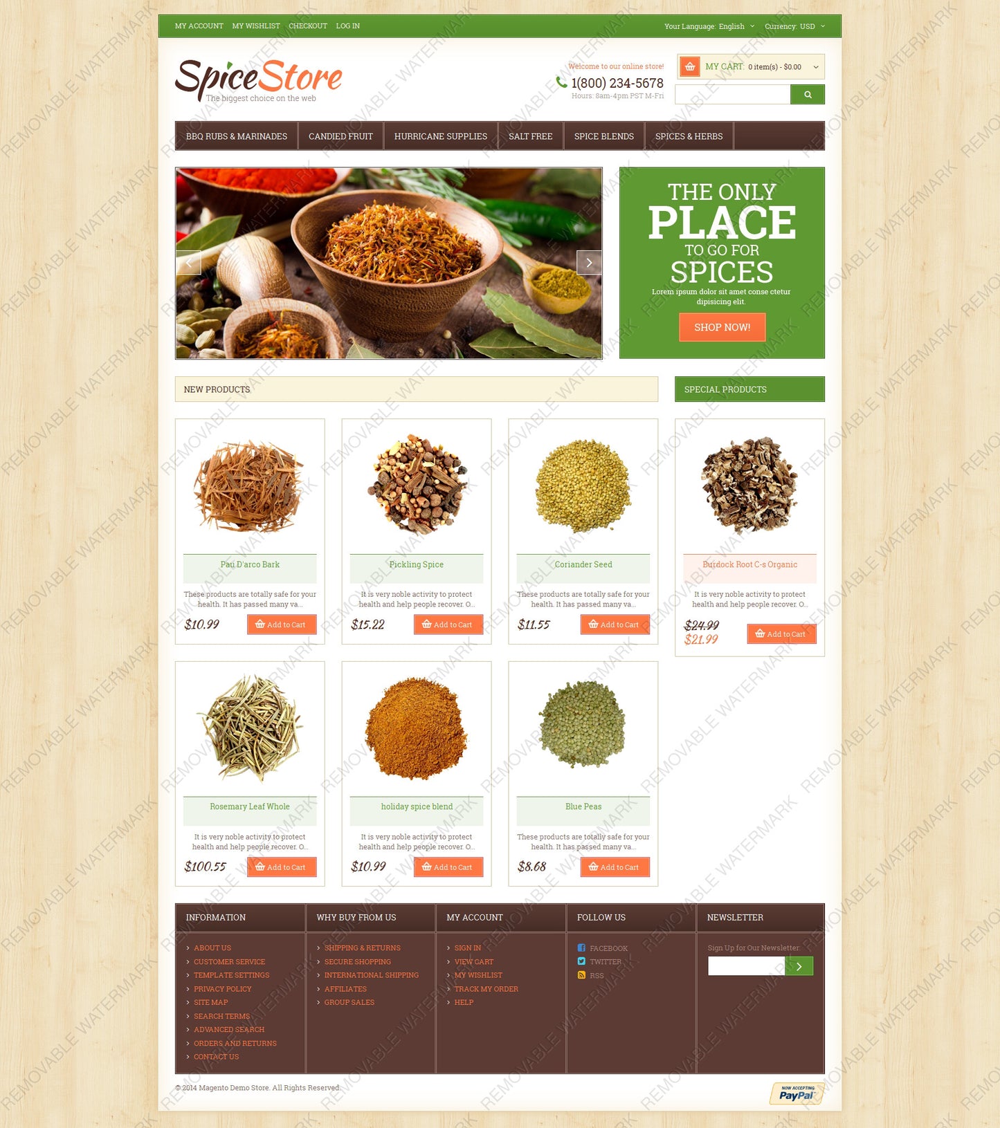 Magento Themes - GoWebBaby.Com