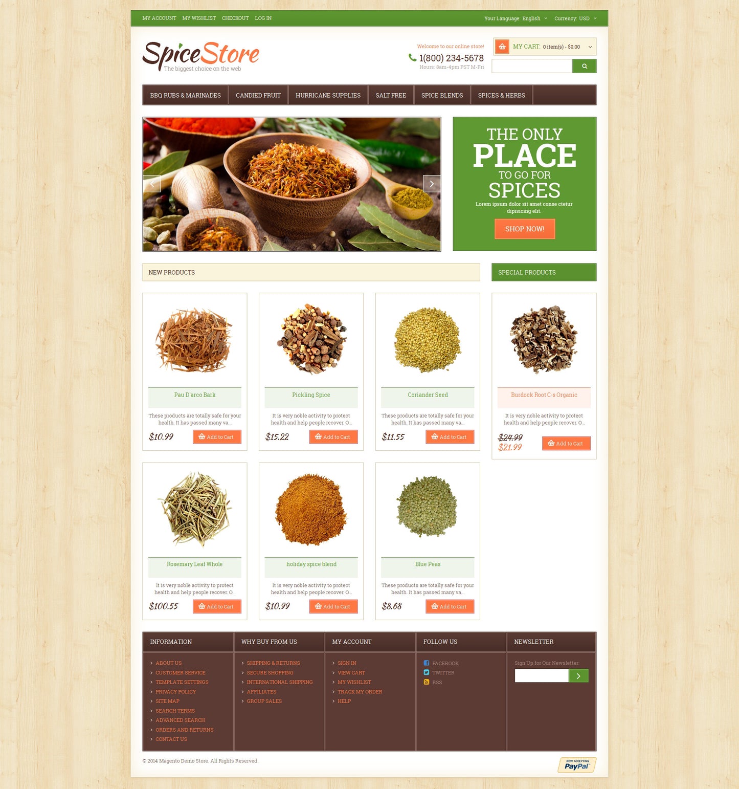 Magento Themes - GoWebBaby.Com