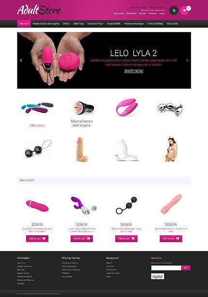 Magento Themes - GoWebBaby.Com
