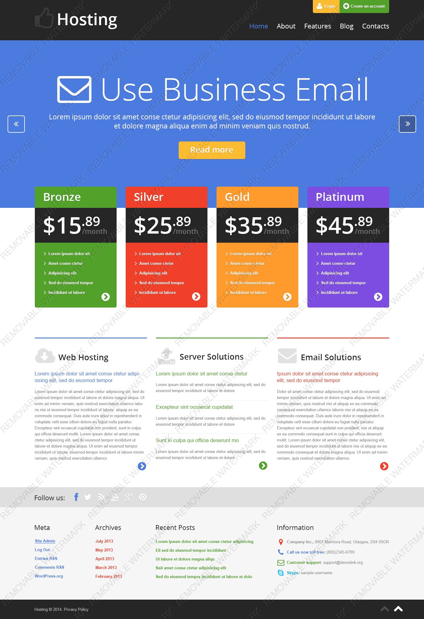 WordPress Themes - GoWebBaby.Com