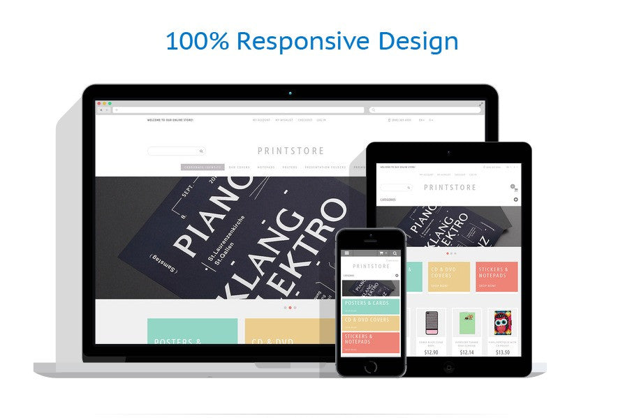Print Store Magento Website Design - GoWebBaby.Com