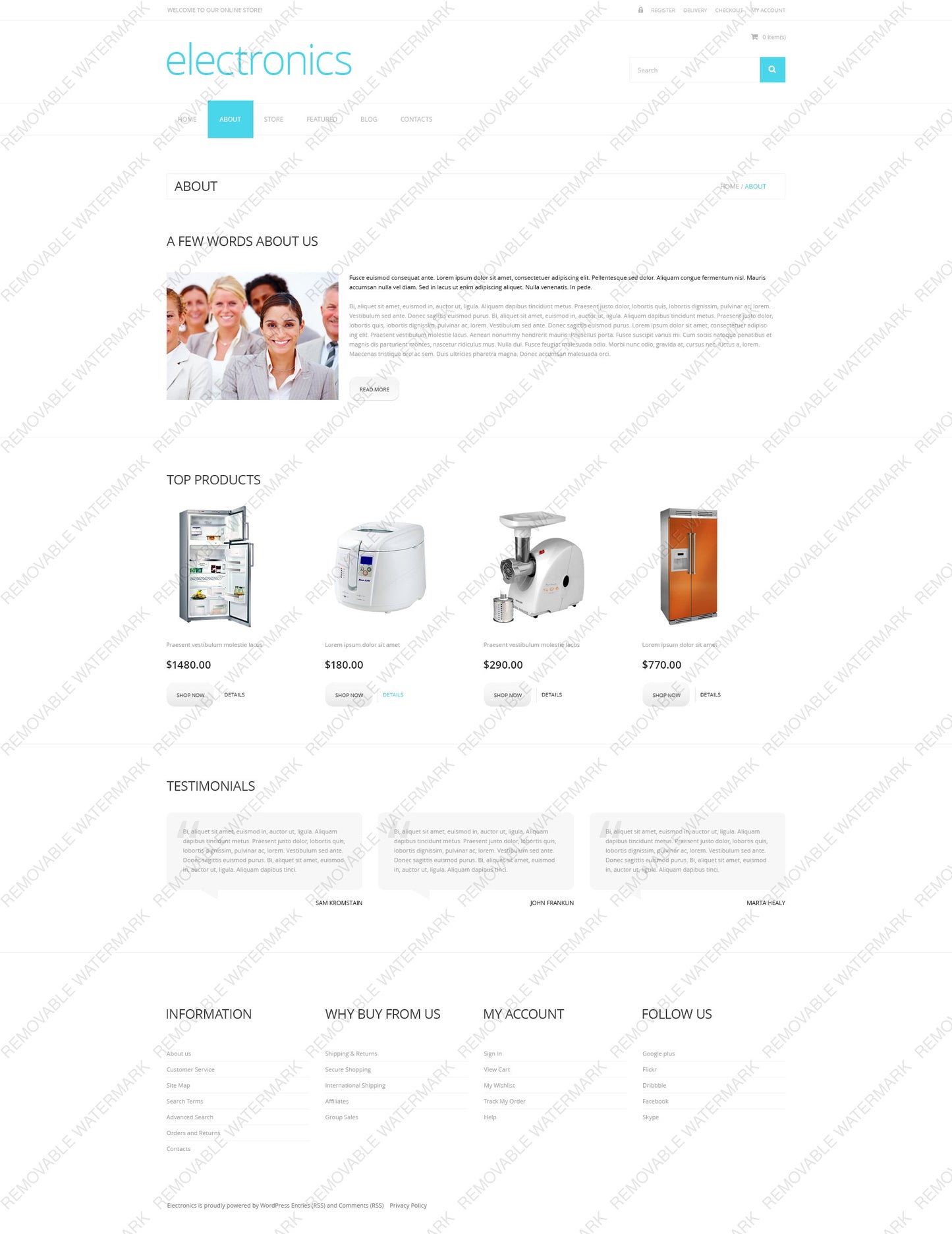 WooCommerce Themes - GoWebBaby.Com