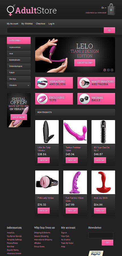 Magento Themes - GoWebBaby.Com