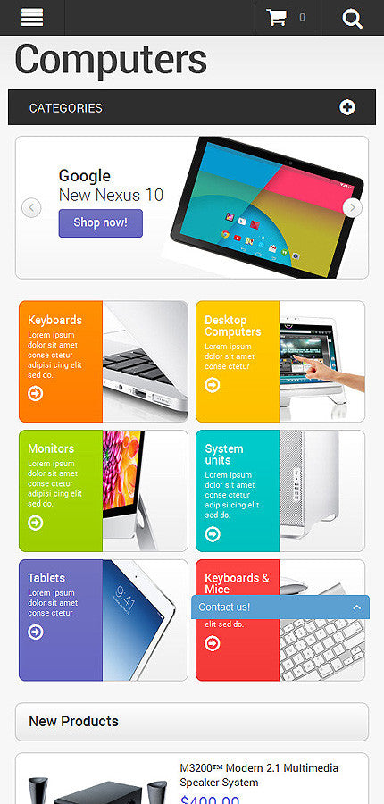 Magento Themes - GoWebBaby.Com