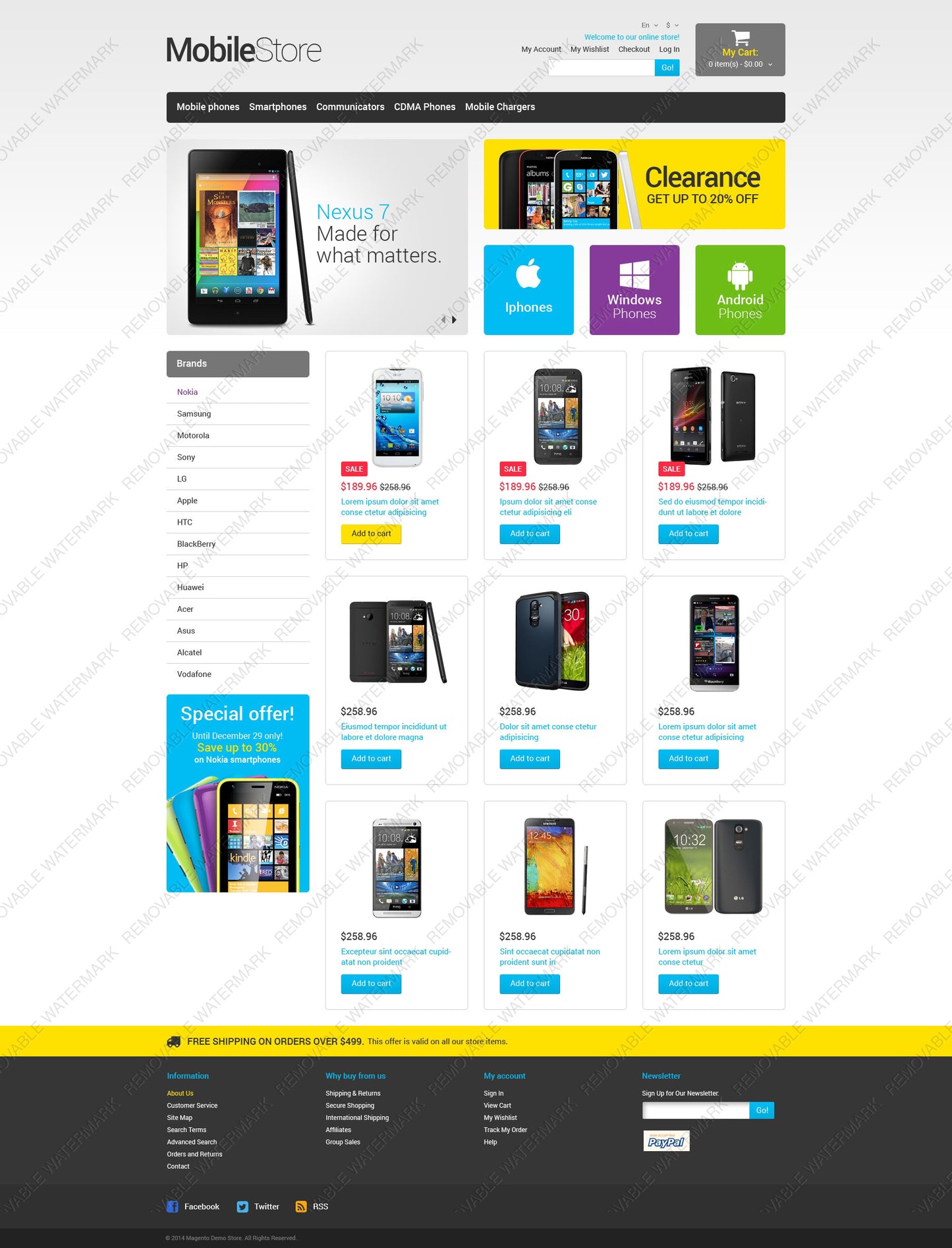 Magento Themes - GoWebBaby.Com