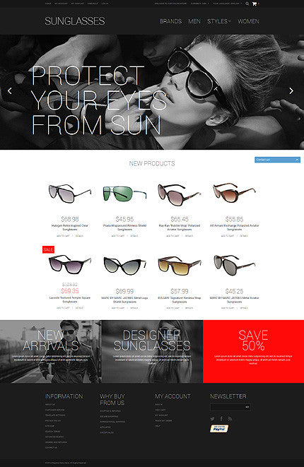 Magento Themes - GoWebBaby.Com
