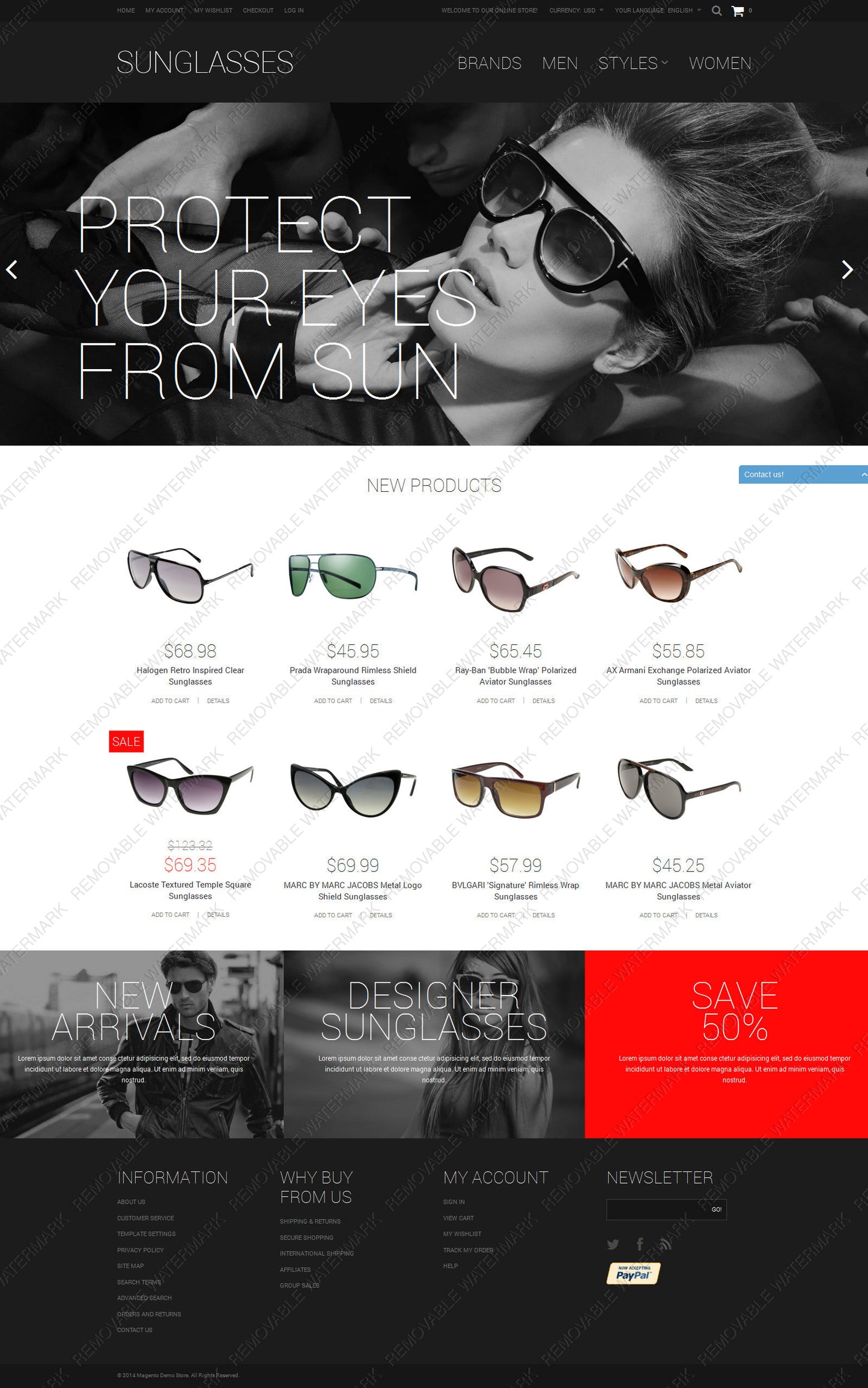 Magento Themes - GoWebBaby.Com