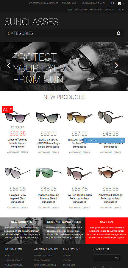 Magento Themes - GoWebBaby.Com