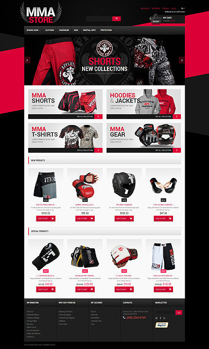 Magento Themes - GoWebBaby.Com