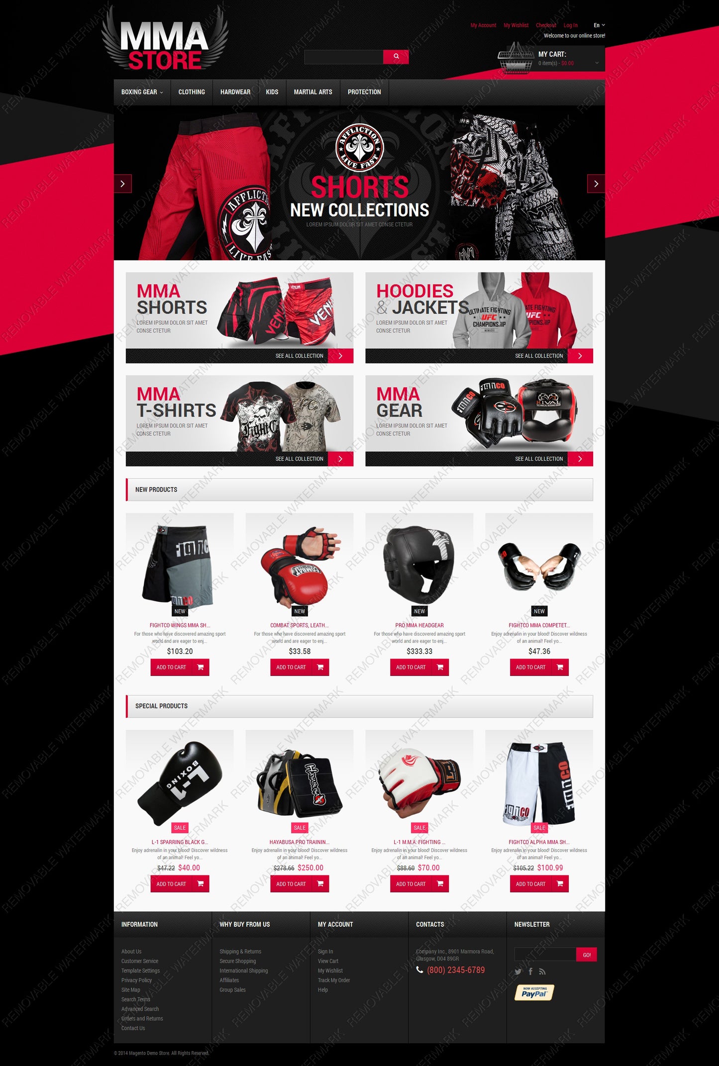 Magento Themes - GoWebBaby.Com
