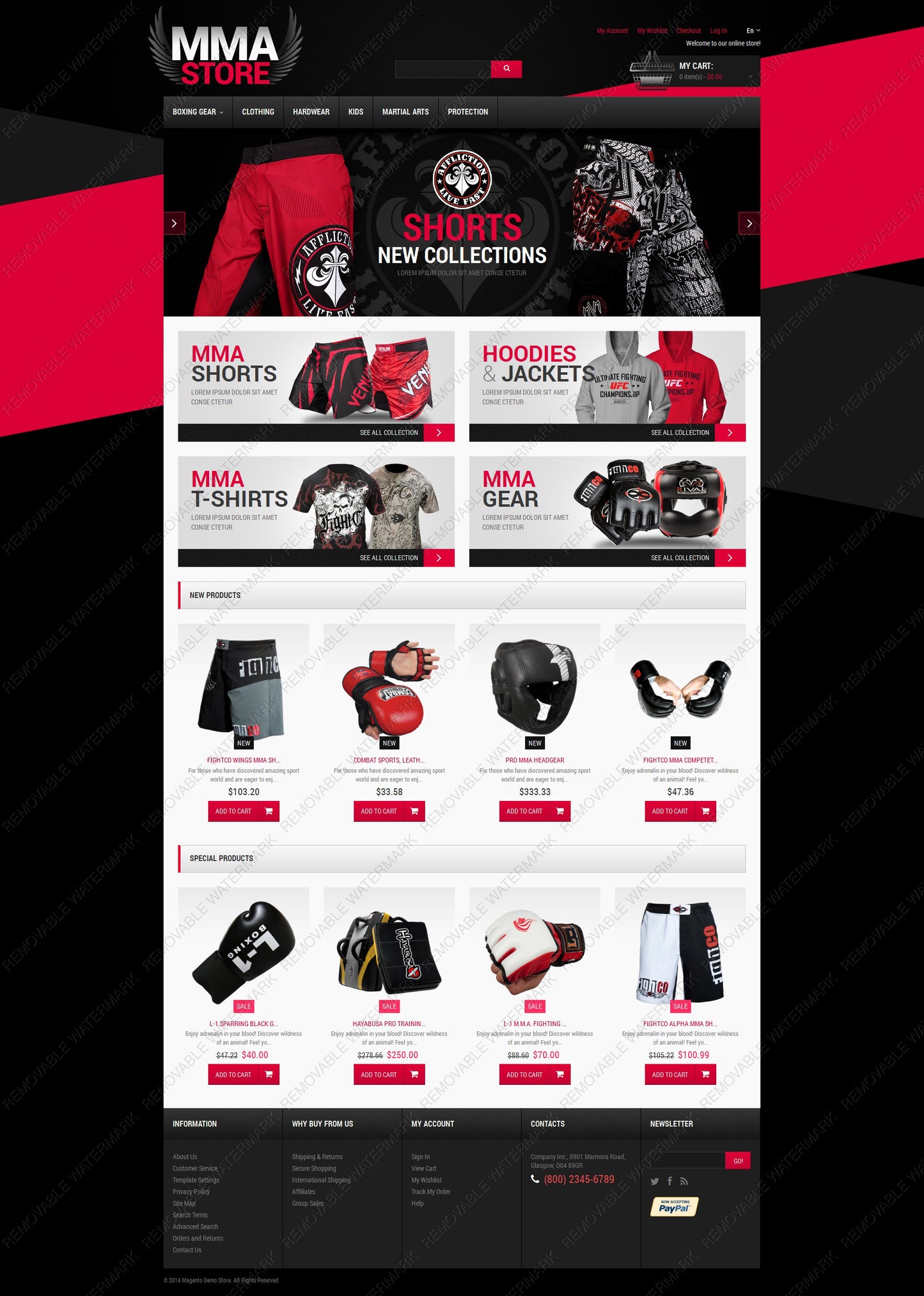 Magento Themes - GoWebBaby.Com