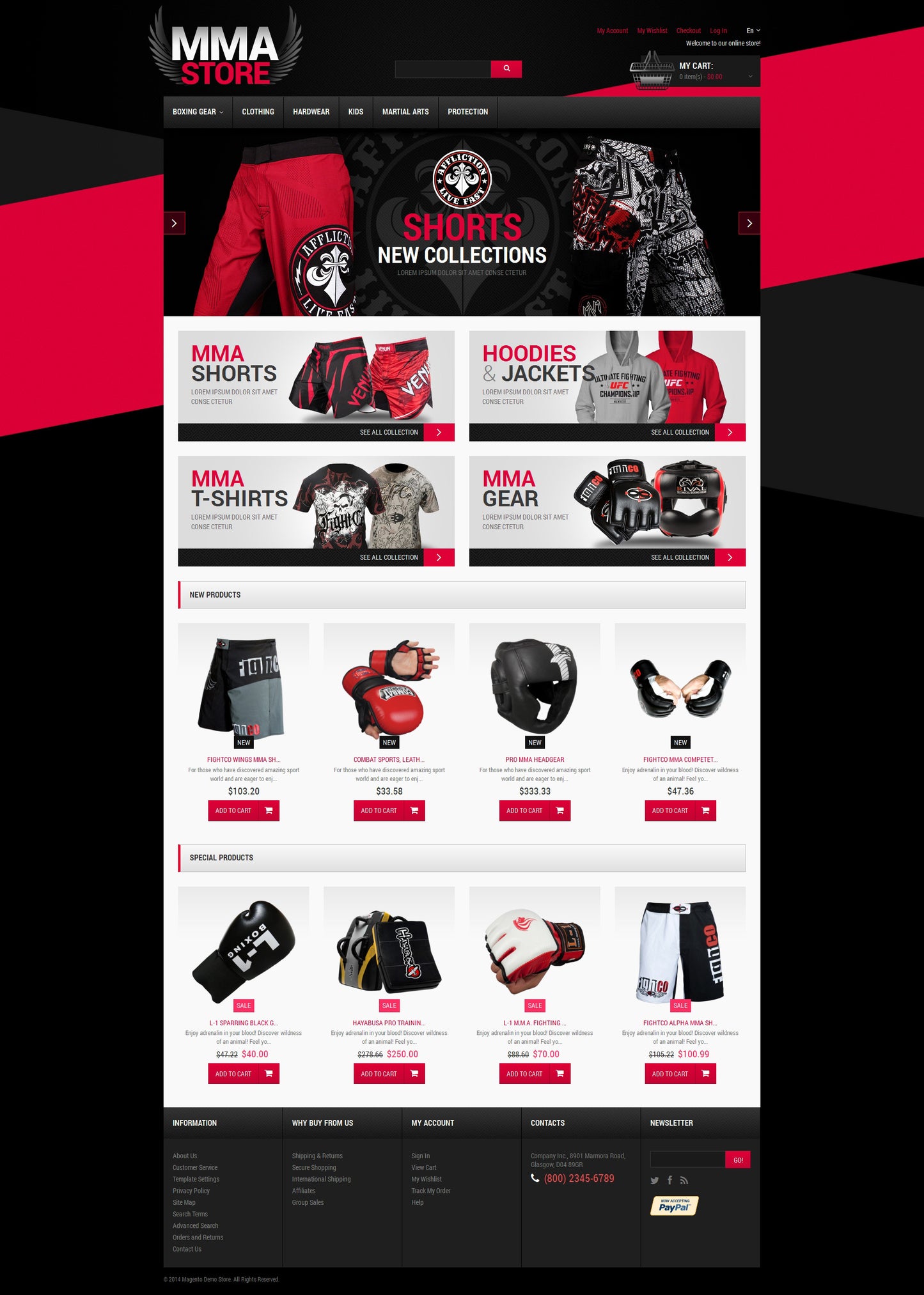 Magento Themes - GoWebBaby.Com