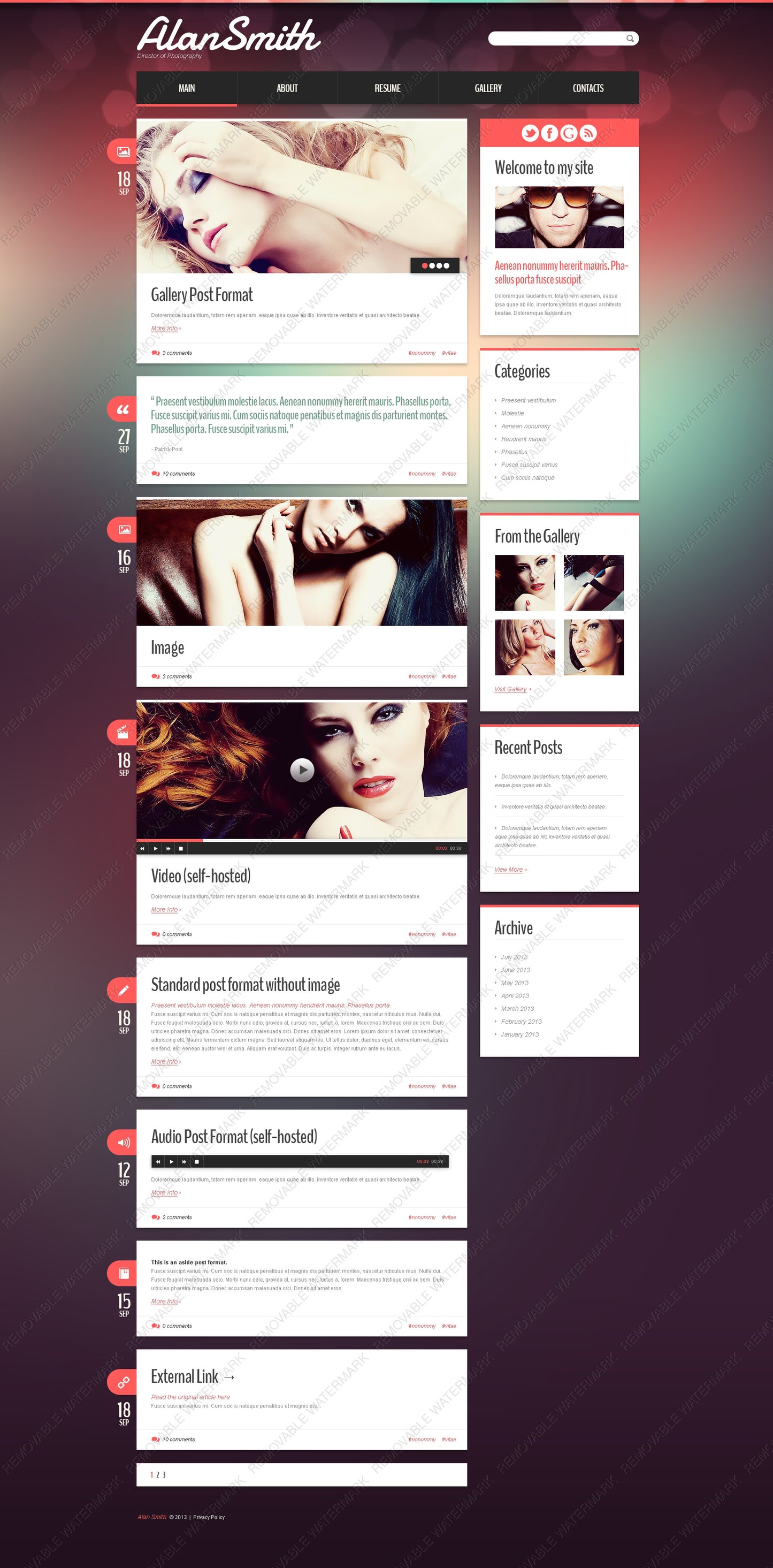 WordPress Themes - GoWebBaby.Com