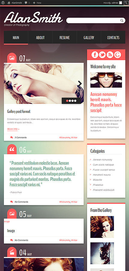WordPress Themes - GoWebBaby.Com