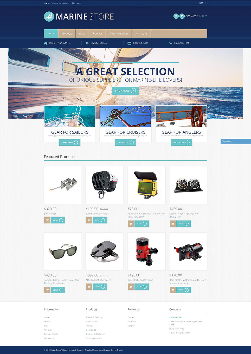 Shopify Themes - GoWebBaby.Com