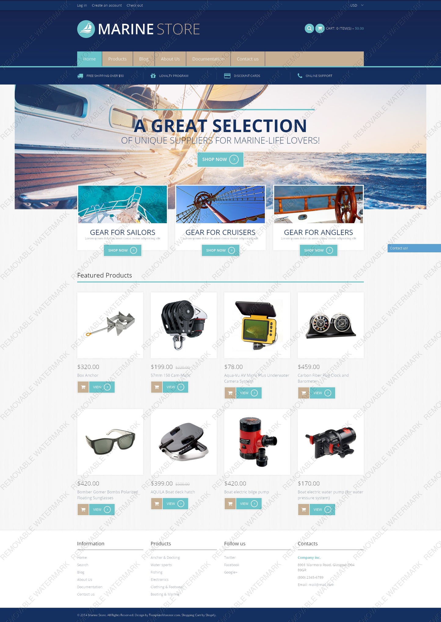Shopify Themes - GoWebBaby.Com