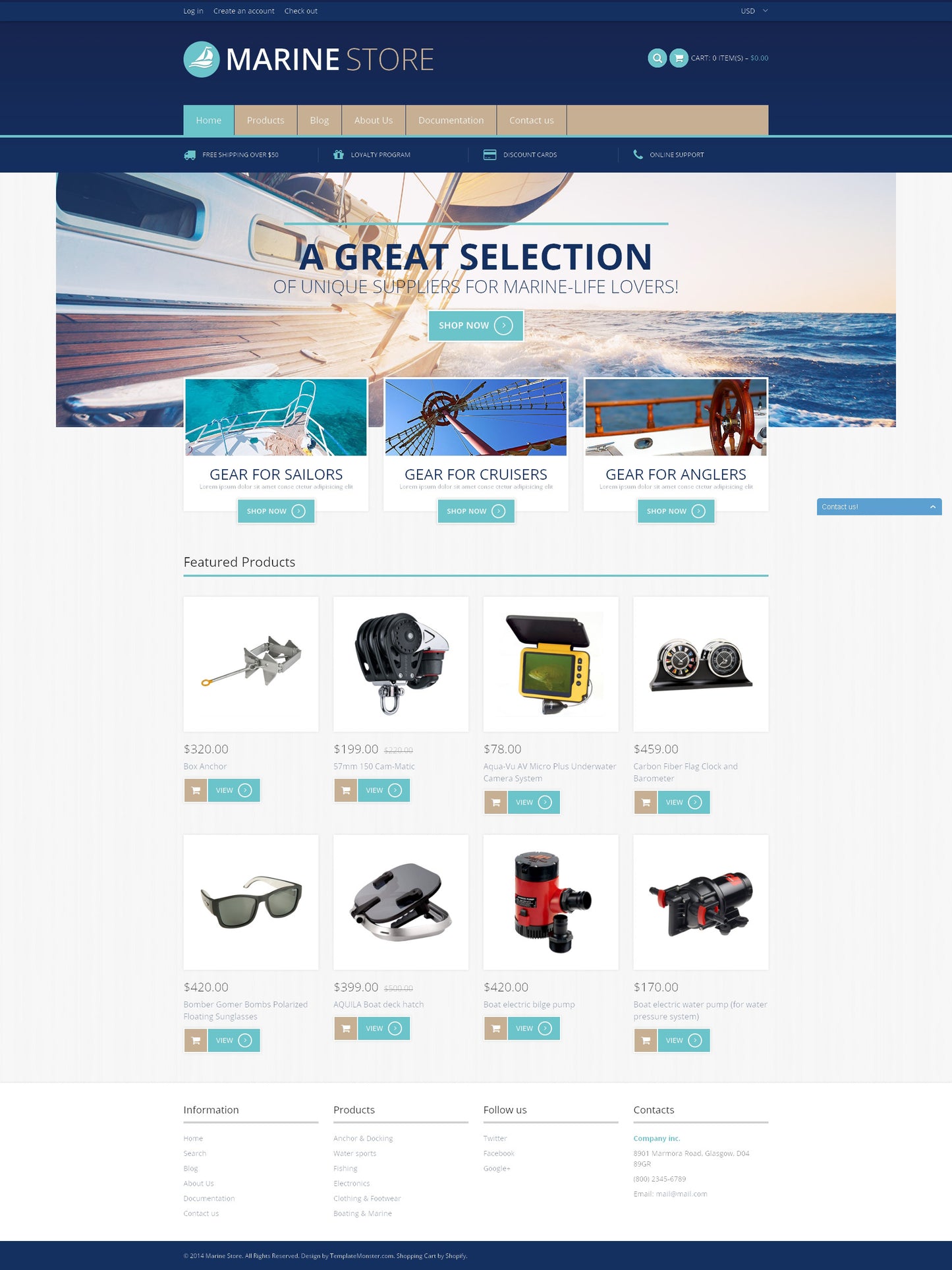 Shopify Themes - GoWebBaby.Com