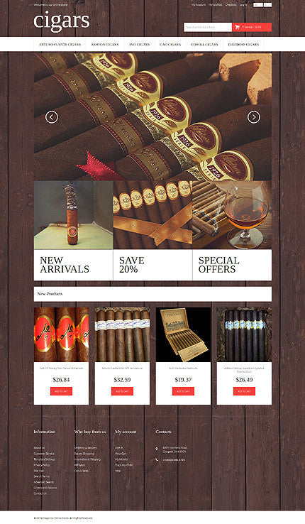 Magento Themes - GoWebBaby.Com
