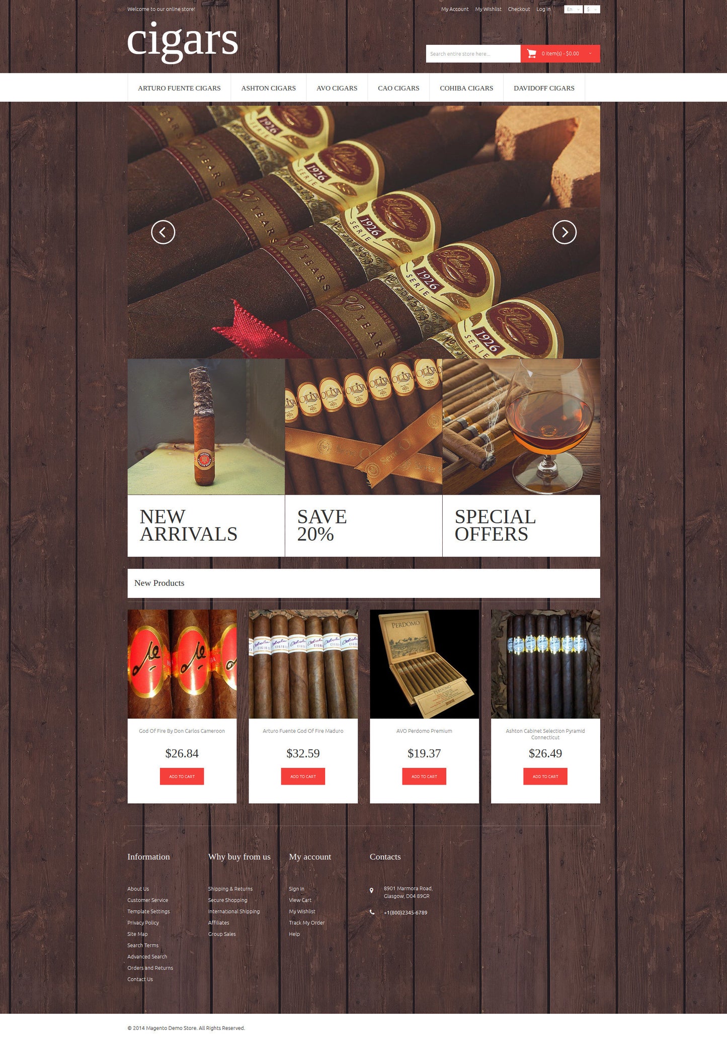 Magento Themes - GoWebBaby.Com