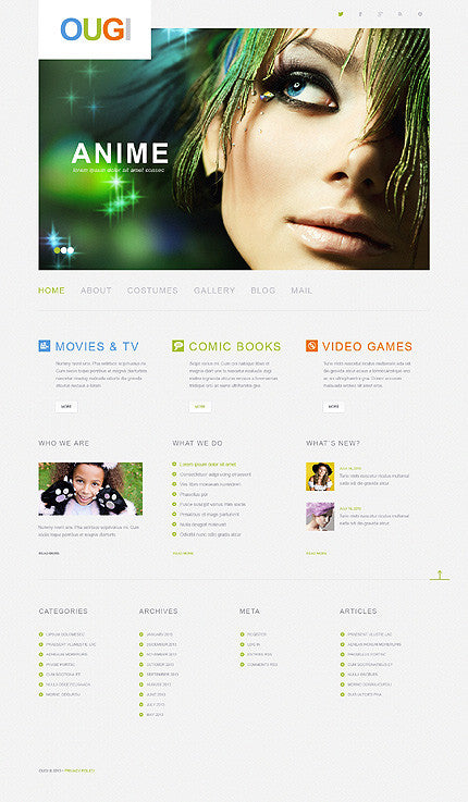 WordPress Themes - GoWebBaby.Com