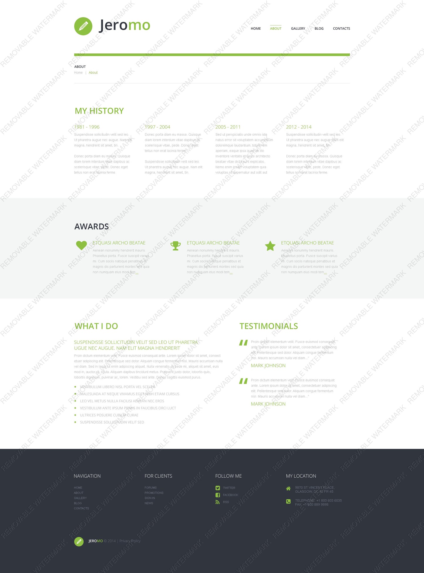 WordPress Themes - GoWebBaby.Com