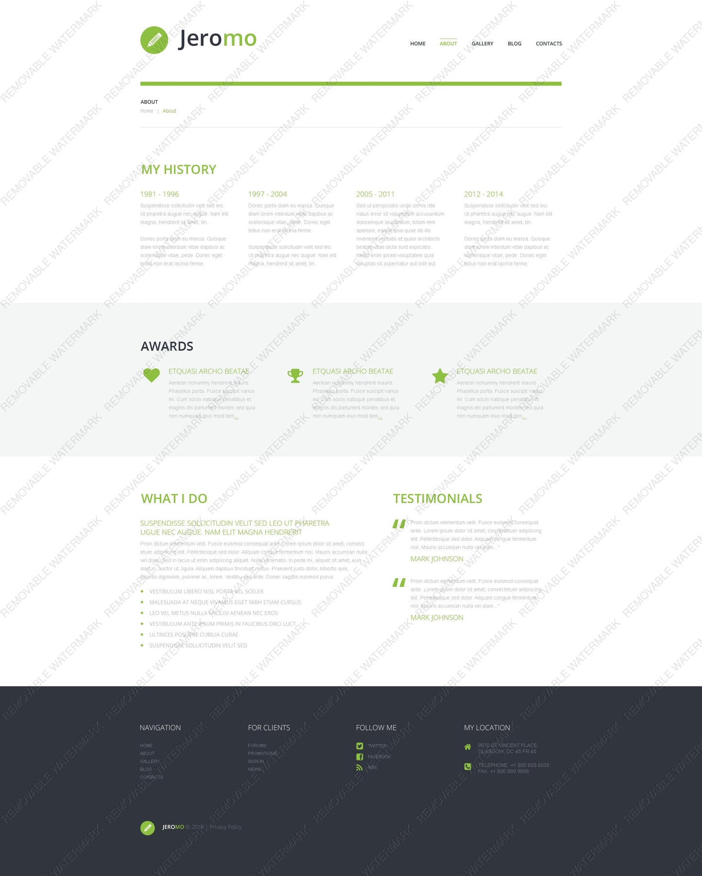 WordPress Themes - GoWebBaby.Com