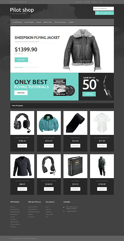 Magento Themes - GoWebBaby.Com