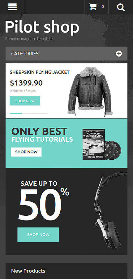 Magento Themes - GoWebBaby.Com