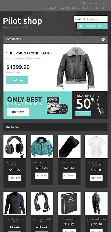 Magento Themes - GoWebBaby.Com