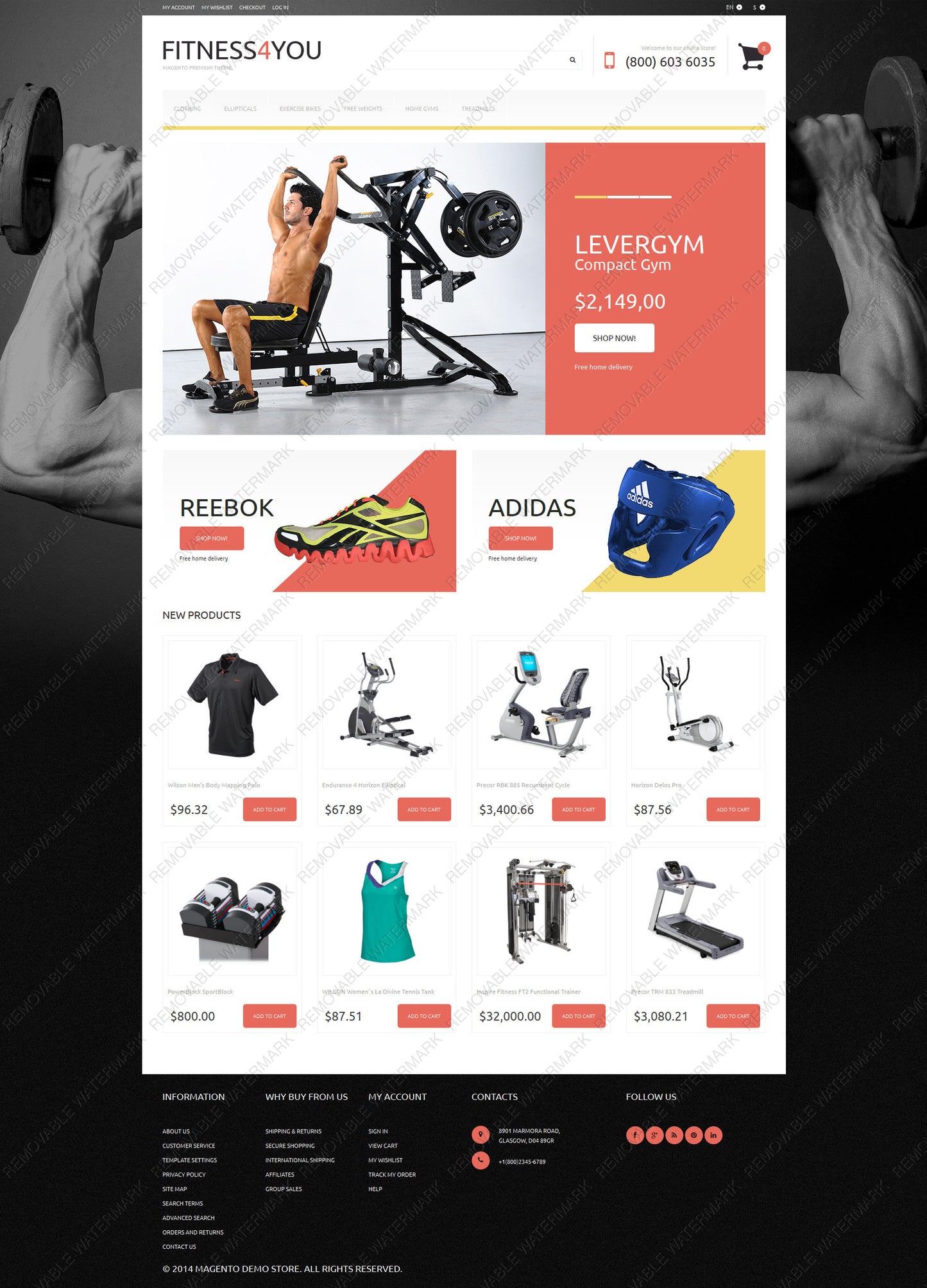 Magento Themes - GoWebBaby.Com