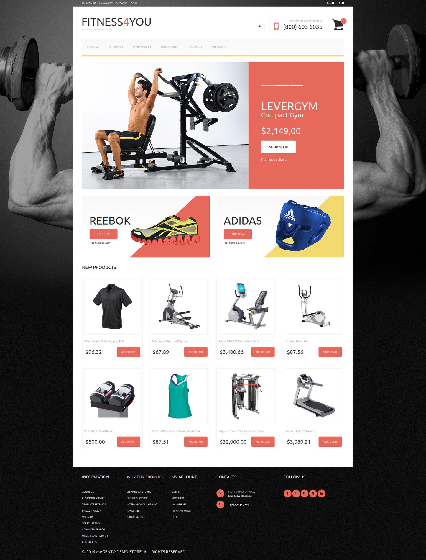 Magento Themes - GoWebBaby.Com