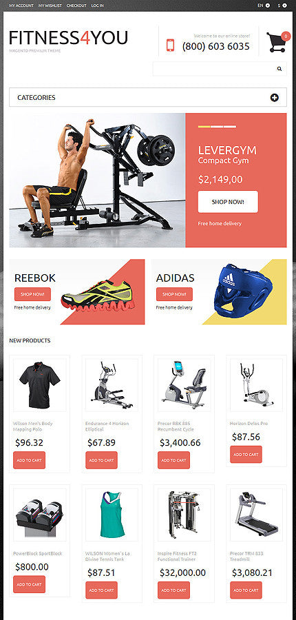 Magento Themes - GoWebBaby.Com