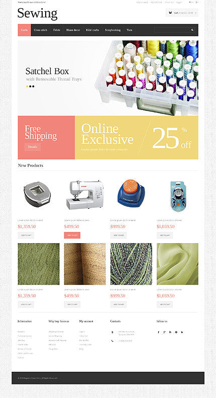 Magento Themes - GoWebBaby.Com