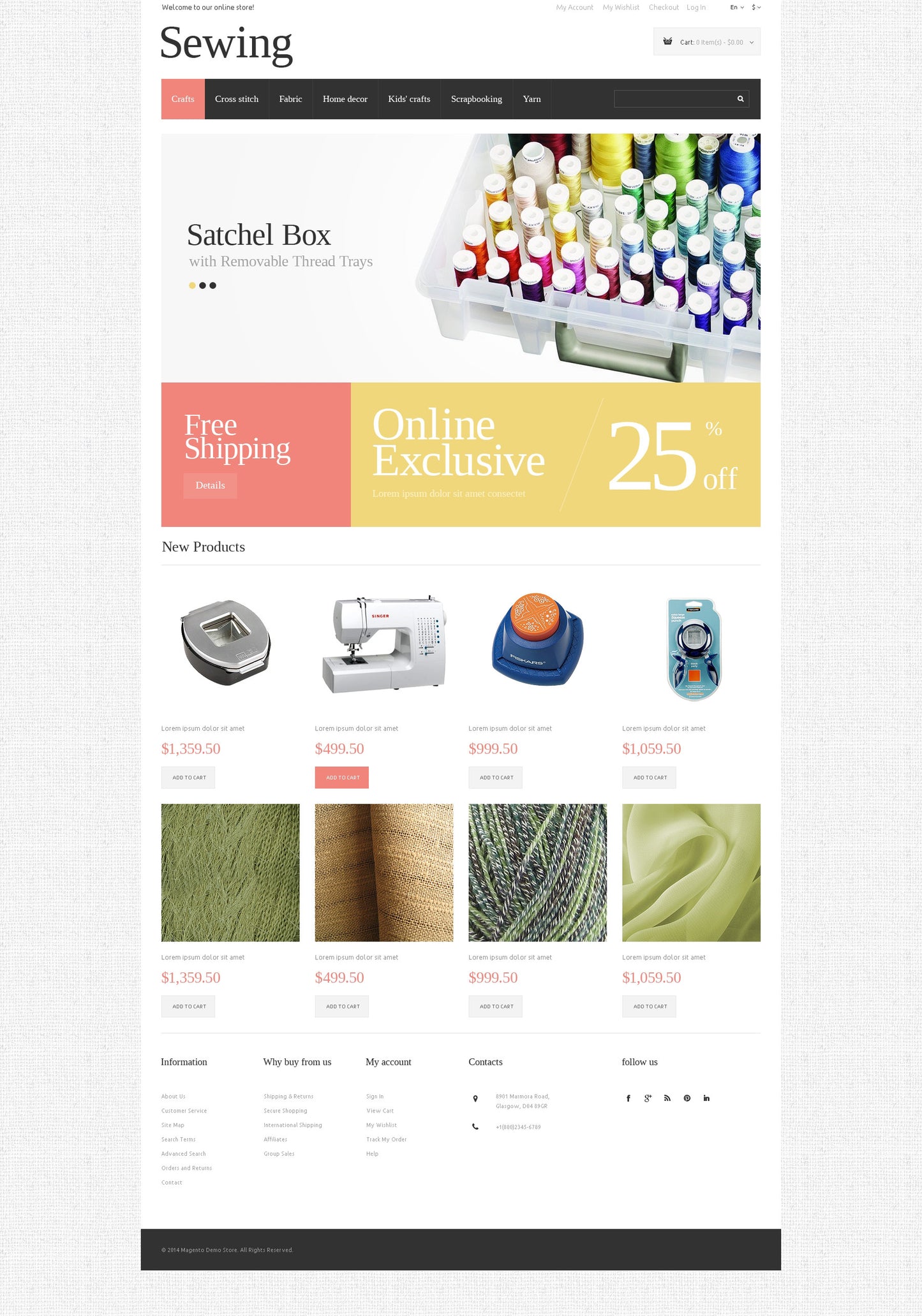 Magento Themes - GoWebBaby.Com