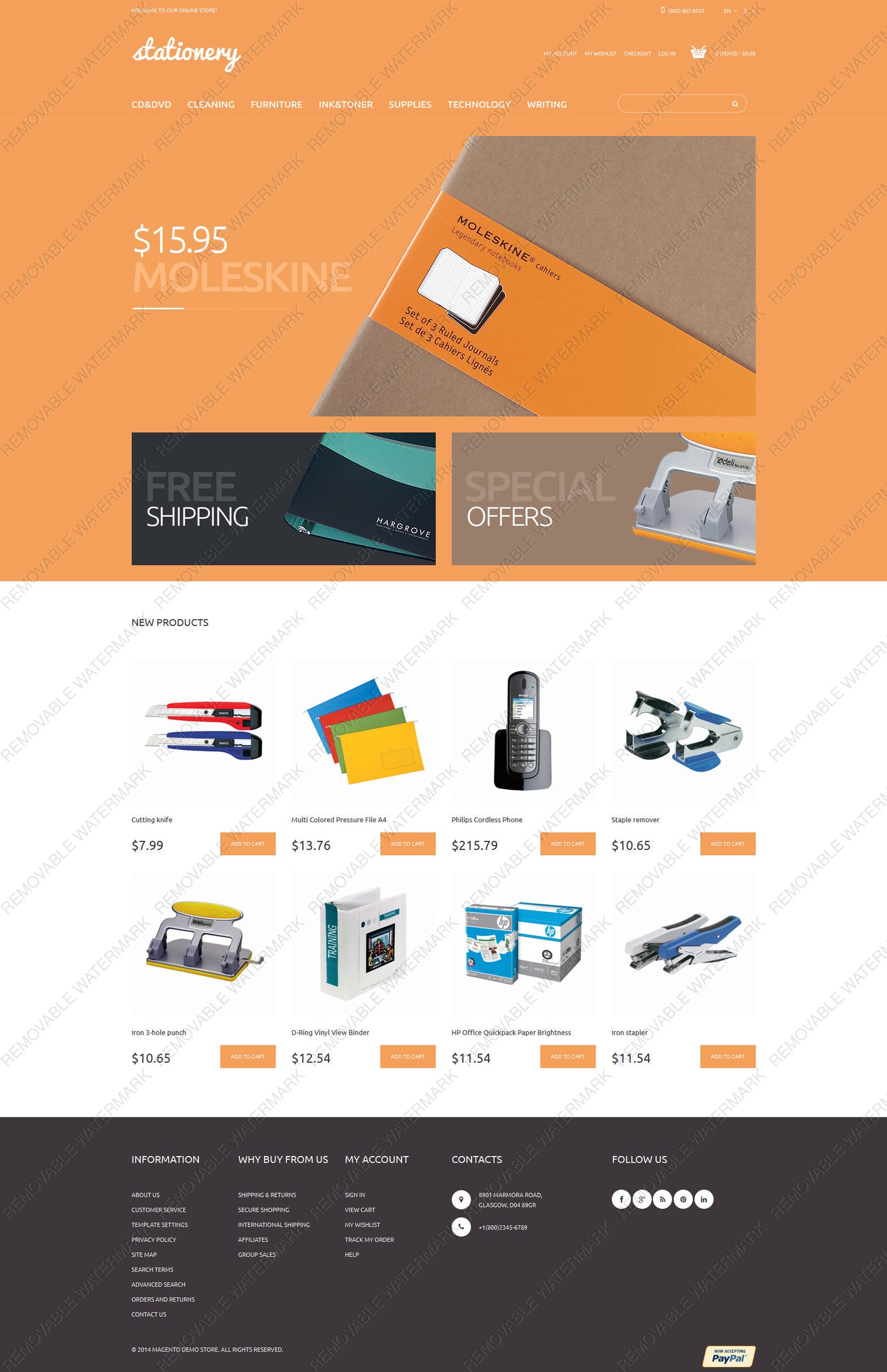 Magento Themes - GoWebBaby.Com