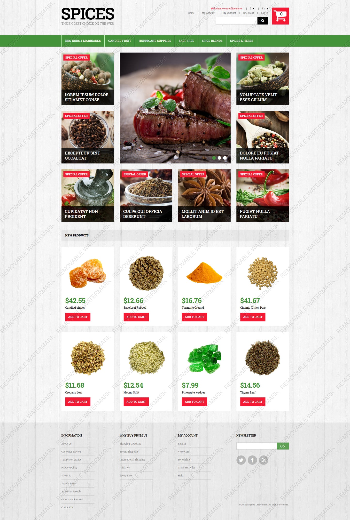 Magento Themes - GoWebBaby.Com