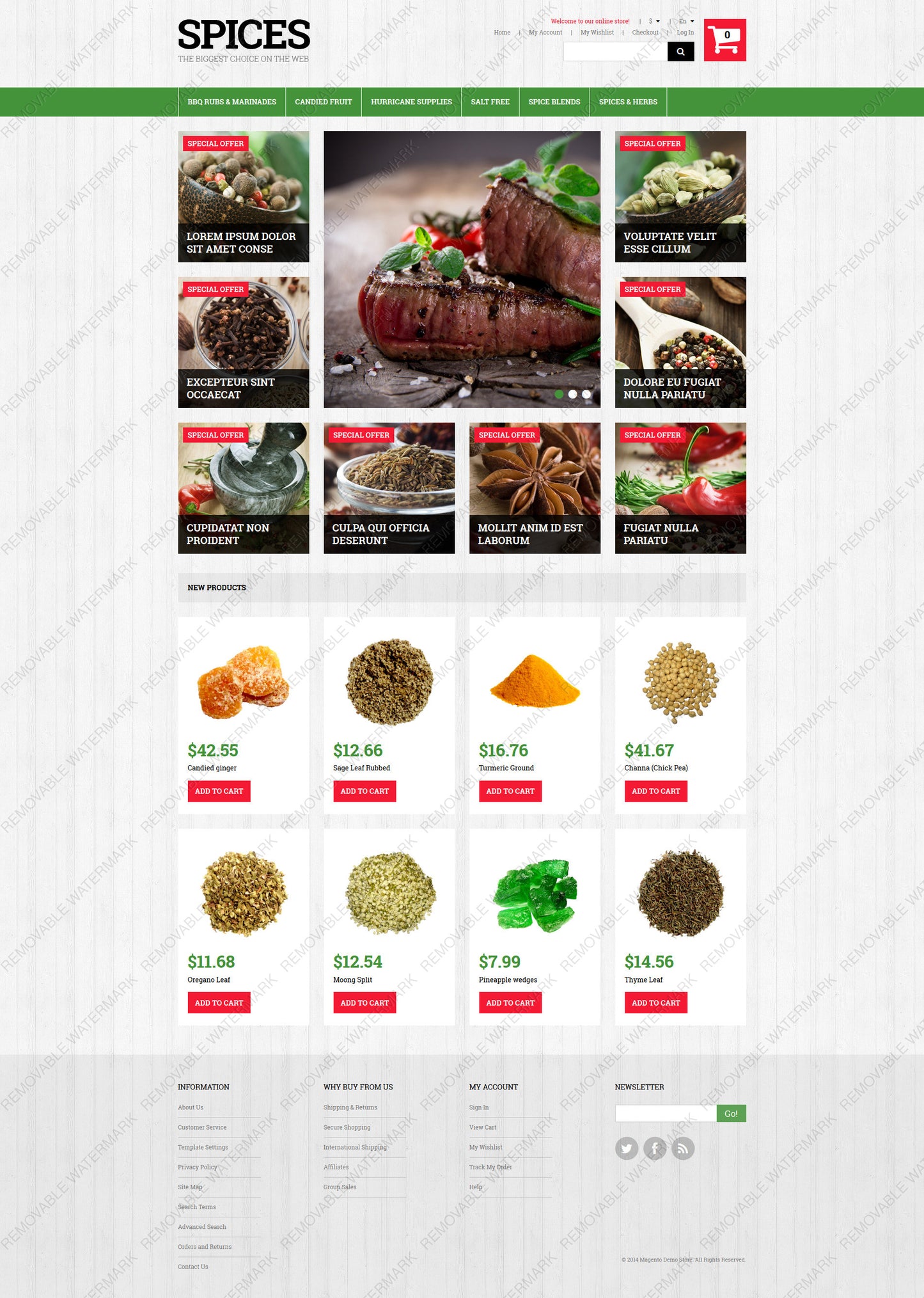 Magento Themes - GoWebBaby.Com