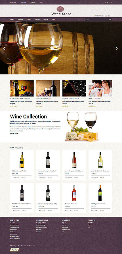Magento Themes - GoWebBaby.Com