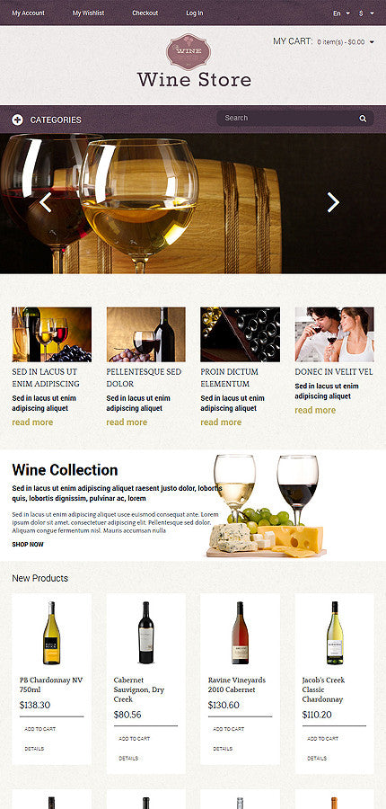 Magento Themes - GoWebBaby.Com