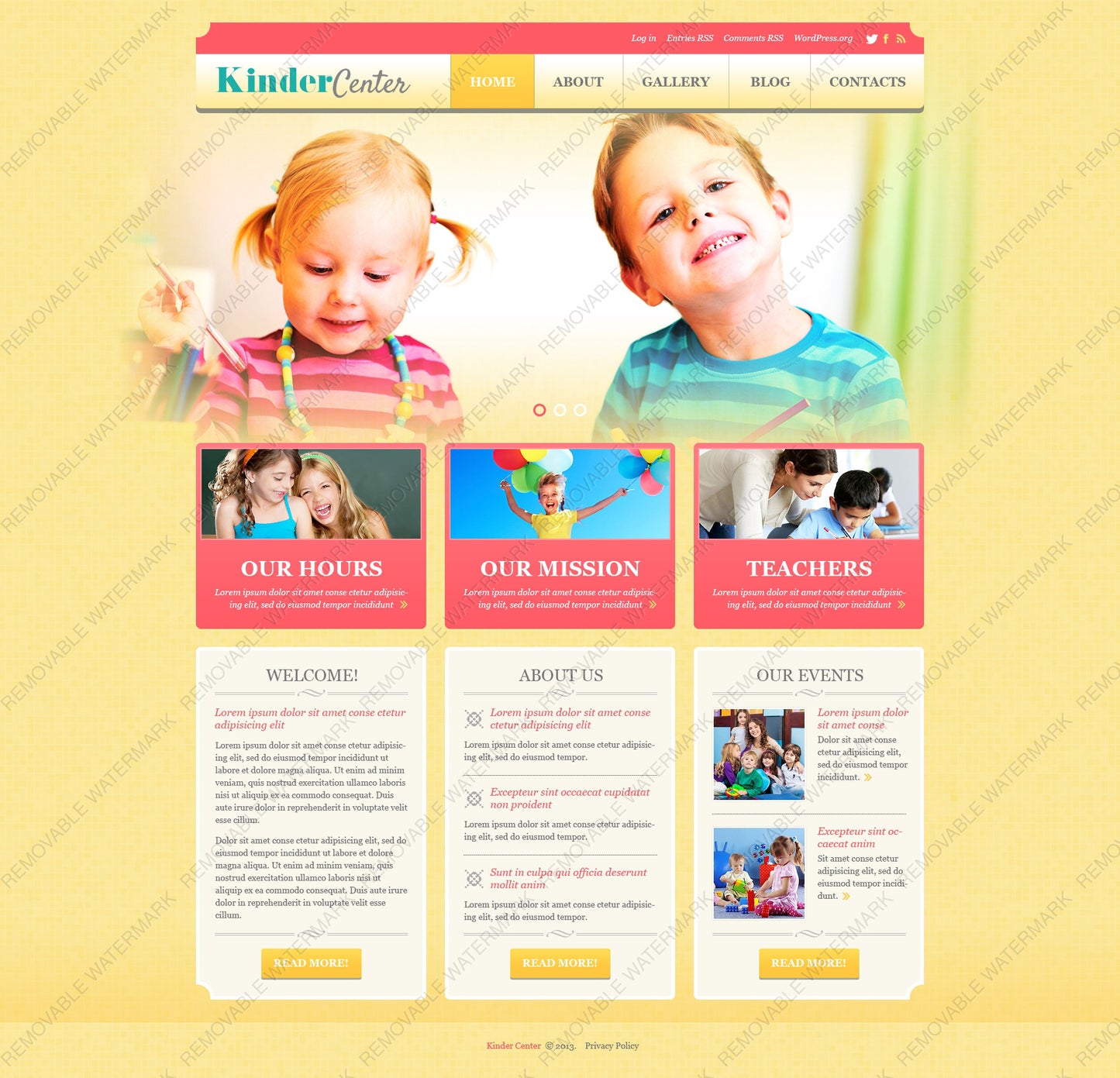 WordPress Themes - GoWebBaby.Com