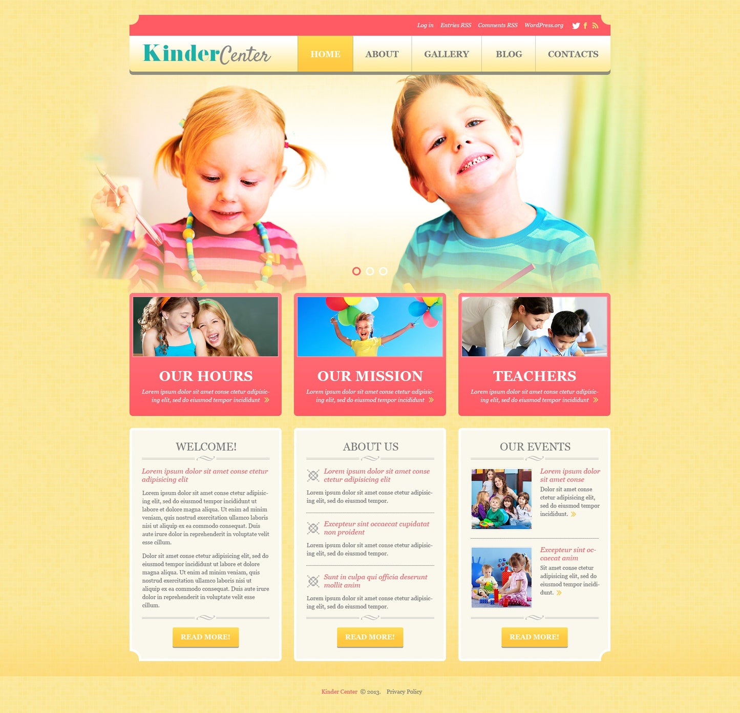 WordPress Themes - GoWebBaby.Com