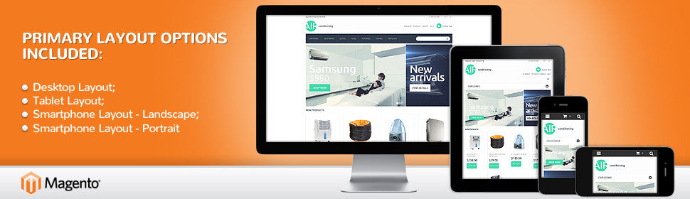 Magento Themes - GoWebBaby.Com
