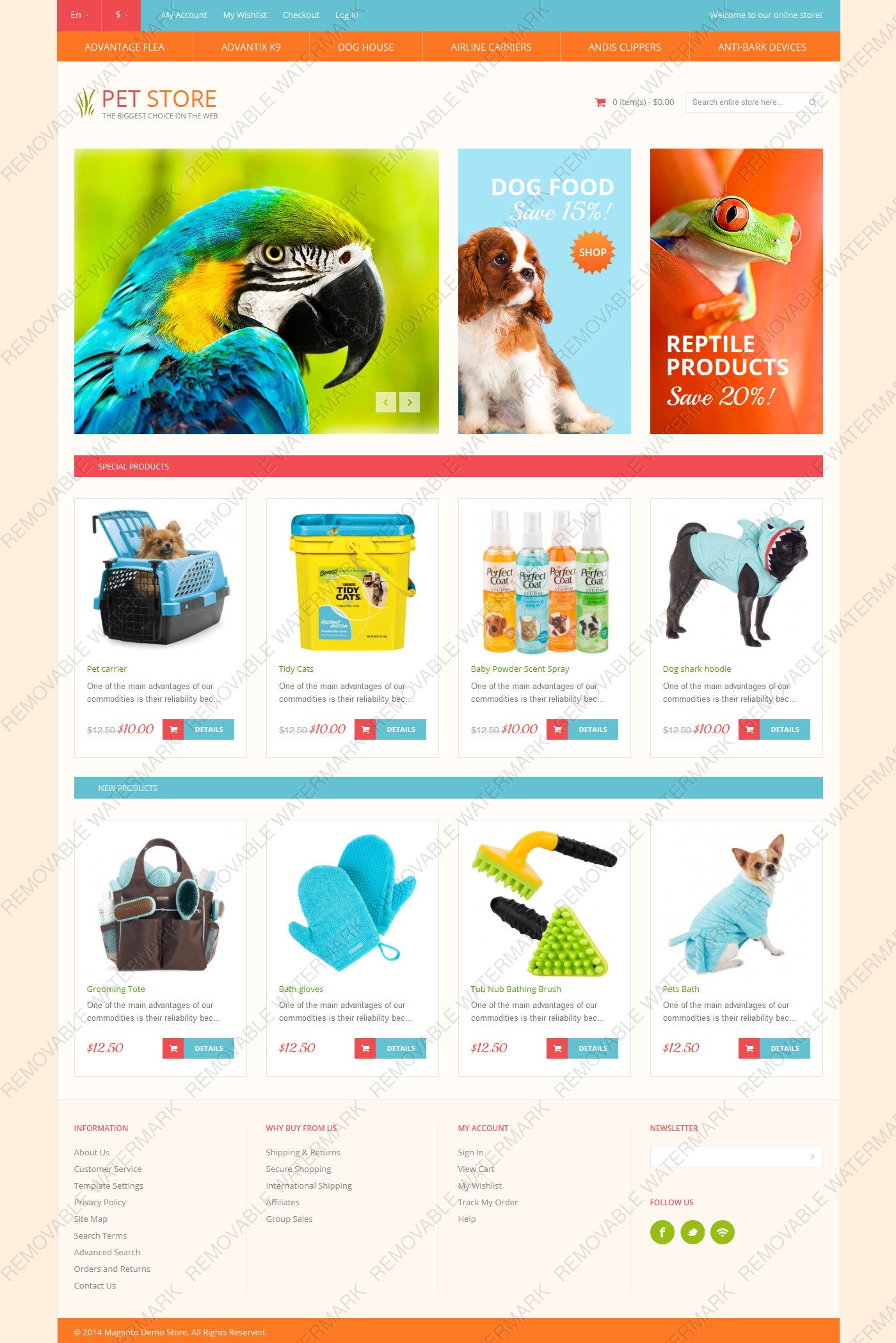 Magento Themes - GoWebBaby.Com