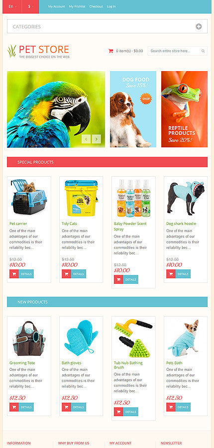 Magento Themes - GoWebBaby.Com