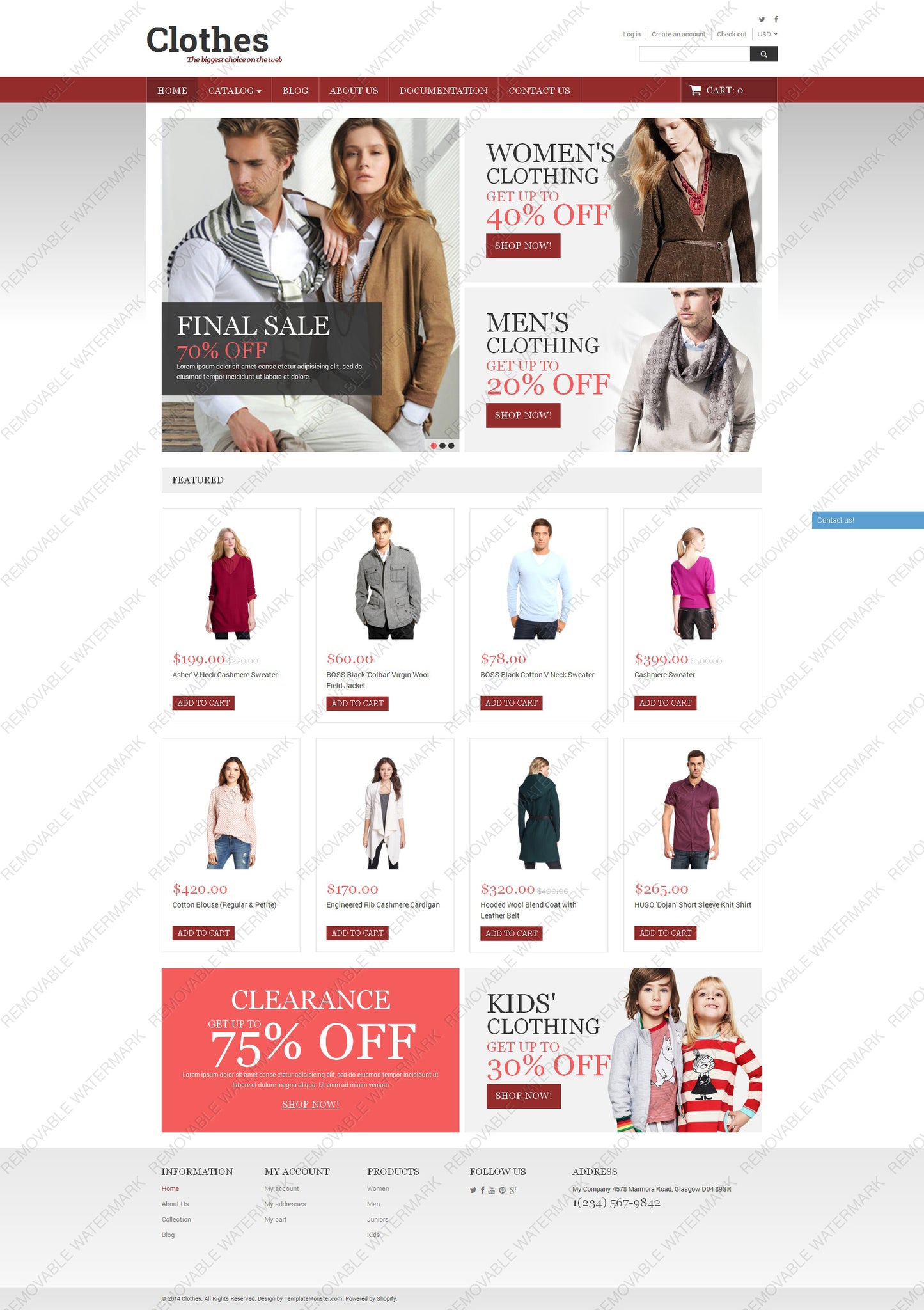 Shopify Themes - GoWebBaby.Com
