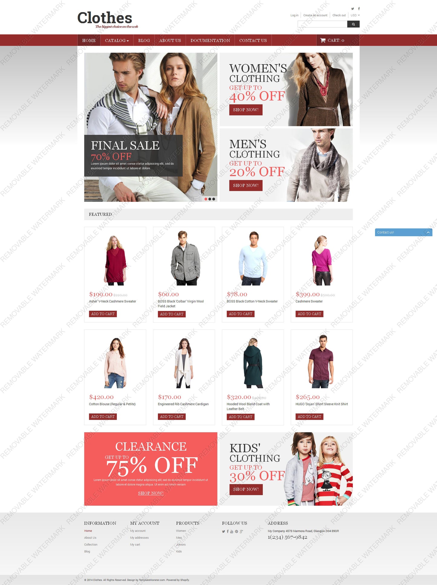 Shopify Themes - GoWebBaby.Com